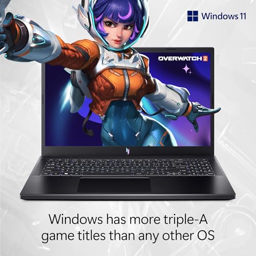 Acer Nitro V Gaming Laptop | Intel Core i9-13900H Processor | NVIDIA GeForce RTX 4060 Laptop GPU | 15.6" FHD IPS 144Hz Display | 16GB DDR5 | 512GB