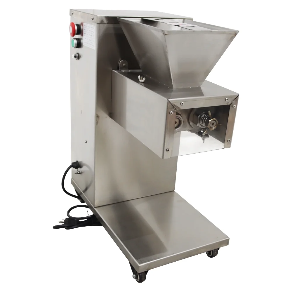 INTSUPERMAI Commercial Fresh Meat Slicer Cutting Machine Stainless with 2.5mm Blade