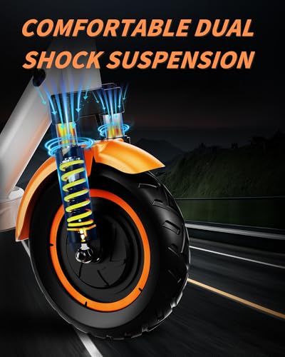 Electric Scooter for Adults, Powerful 500W/1500W Peak Motor, 8.5"/10" Tires, Max 21/28/35 Miles Long Range, Top Speed 19/21/25 MPH, APP