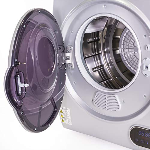 Barton Electric Compact Laundry Automatic Dryer Machine Timer & Easy Control Panel Tumble Dryer Clothes