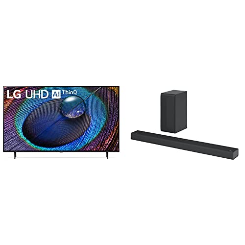 LG 65-Inch Class UR9000 Series Alexa Built-in 4K Smart TV (3840 x 2160),Bluetooth, Wi-Fi, USB, Ethernet, HDMI 60Hz Refresh Rate, AI-Powered 4K