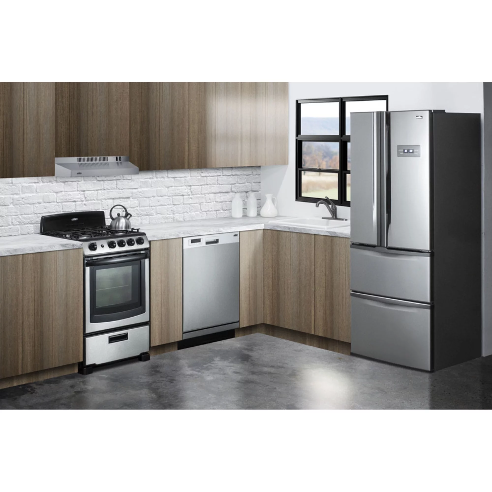 24" Under Cabinet Convertible Range Hood