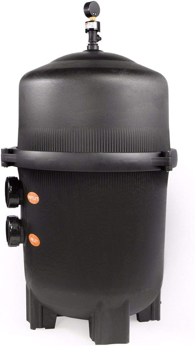 XtremepowerUS Pro-Series Pool Cartridge Filter In-Ground Swimming Pool and Spa Pool Filter System w/ 4 Filter 425 sq ft Inground