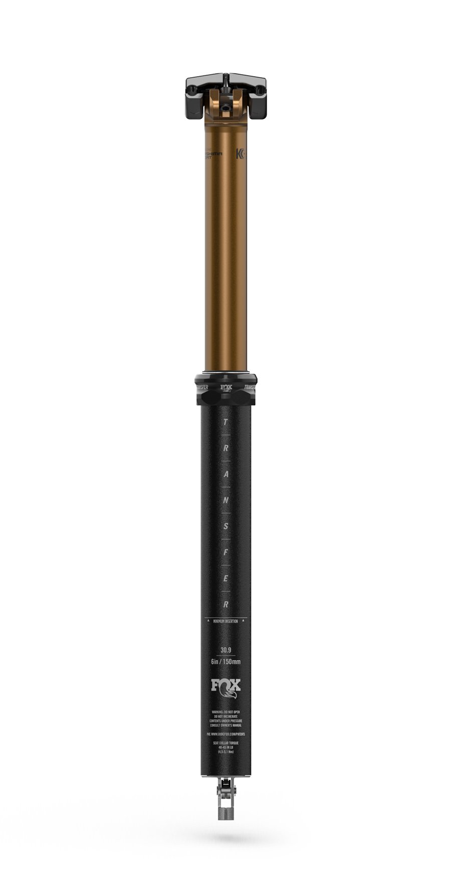 Fox Transfer Factory Dropper Seat Post-30.9-200mm Travel-Internal Route-Kashima