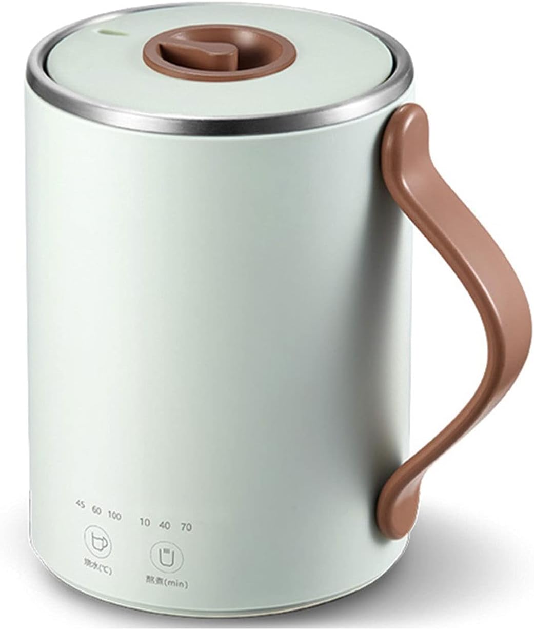 Kettles for Boiliwater, 350Ml Cookipot Stainless Steel Inner Dessert Stewinghine Multi Cooker Preservipot Portable Kettle Boil-Dry Protection