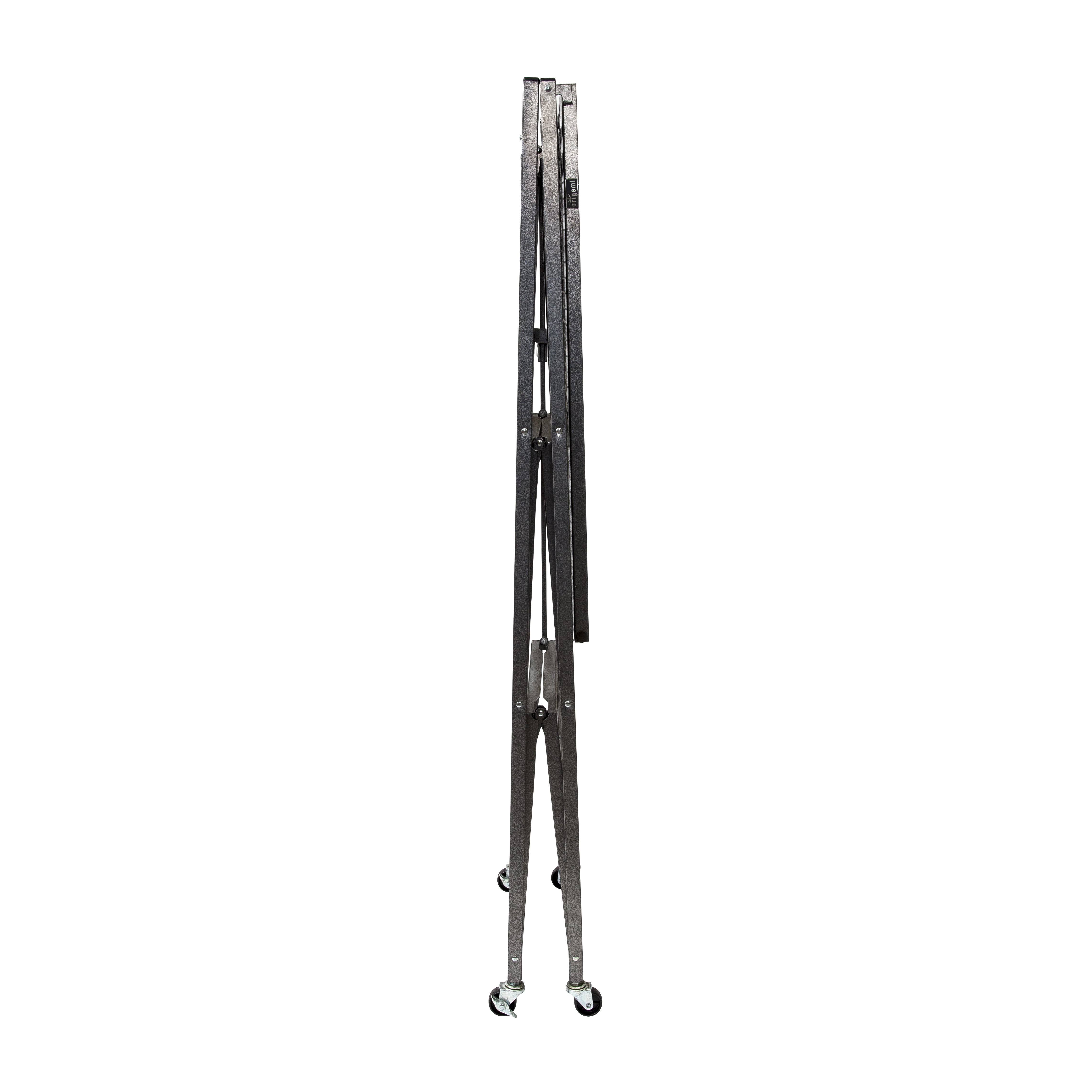 Origami Large 4-Tier Heavy-Duty Rack with Casters - Red 8100207