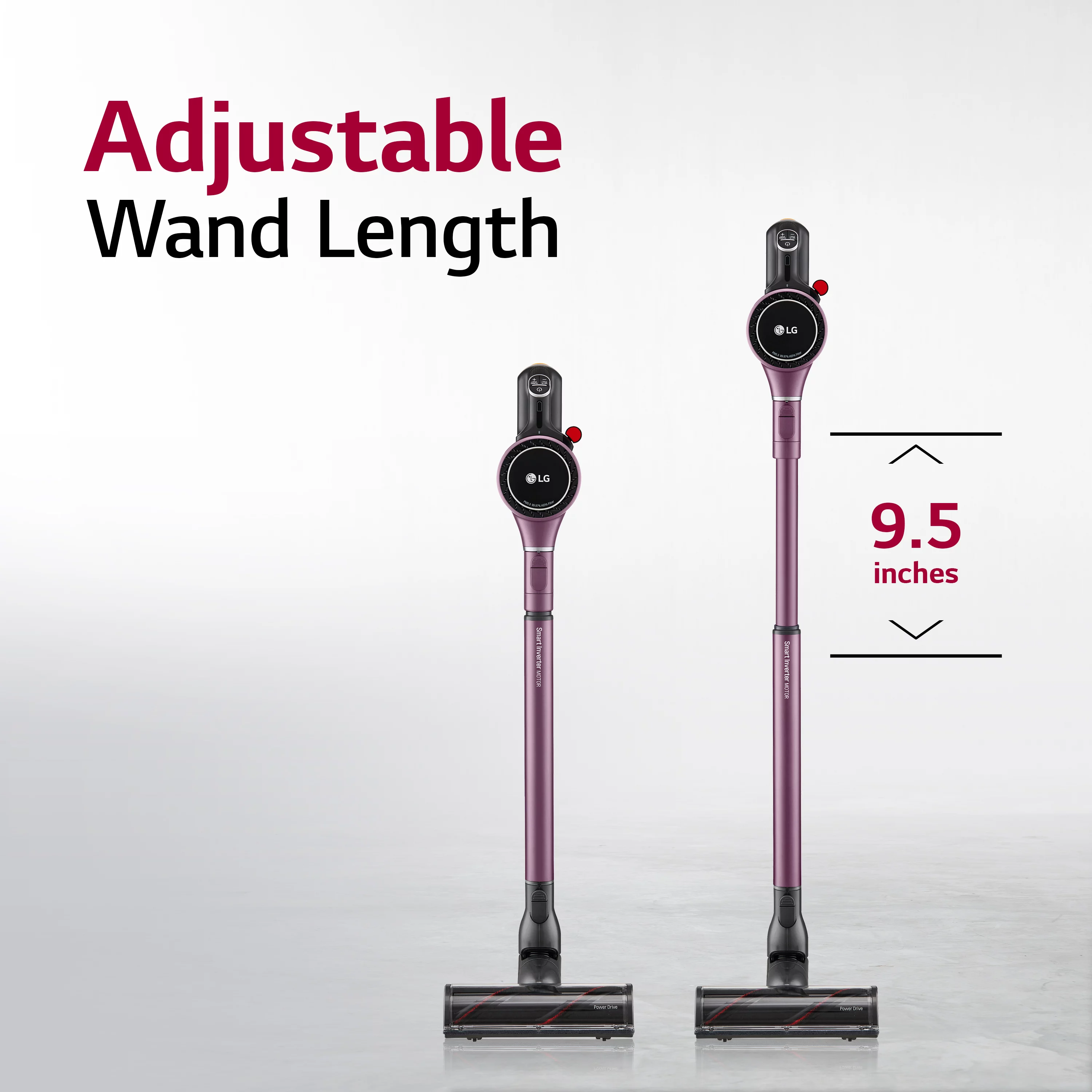 LG Cord Zero A9 Kompressor Cordless Stick Vacuum - A927KVMS