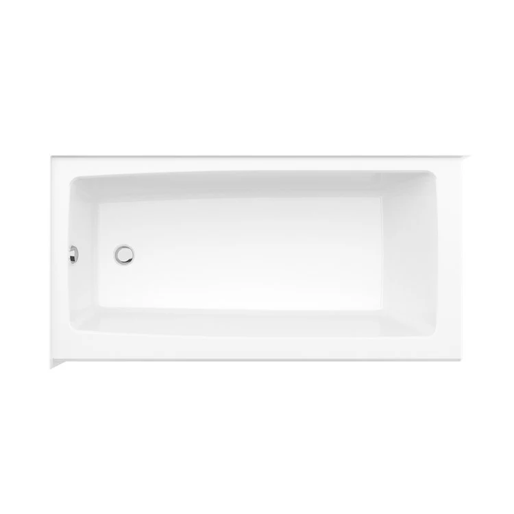 Tub Mackenzie 60L x 32W Inch Corner Left Hand White AcrylX