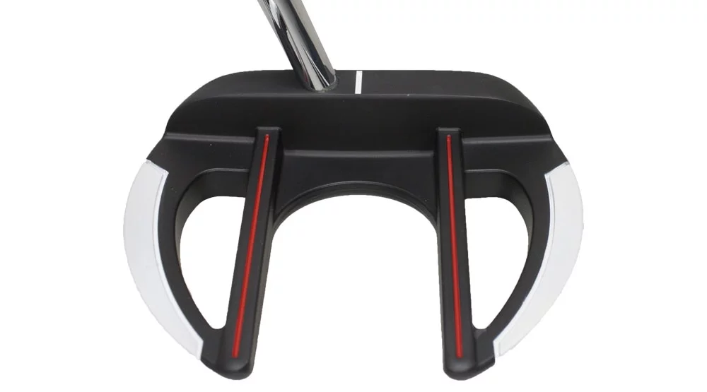 Ray Cook Golf Silver Ray SR400 Putter Black Center Shafted 35" - Curated Treasures Market