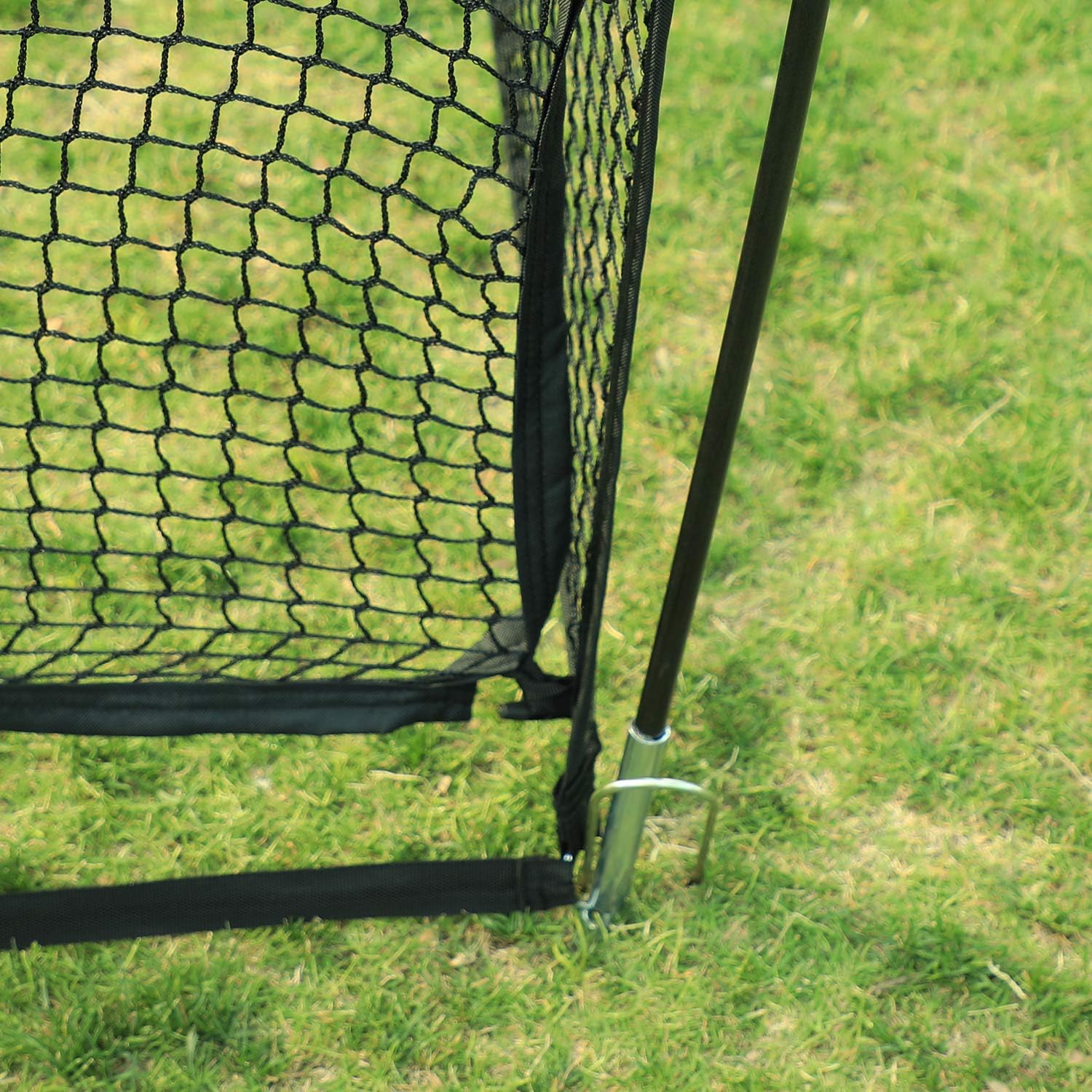 Hitting Cage Net Baseball Batting Cage, Baseball Training Equipment Batting Cage Net, Baseball and Softball Cage Net with Frame and Net