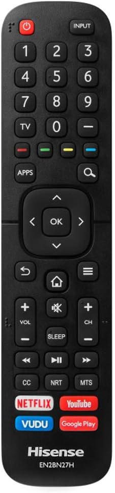 Hisense 43H5500G 43 Inch H55 Series FHD Smart Android TV with DTS Studio Sound Bundle with Premiere Movies Streaming + 37-100 Inch TV Wall Mount +