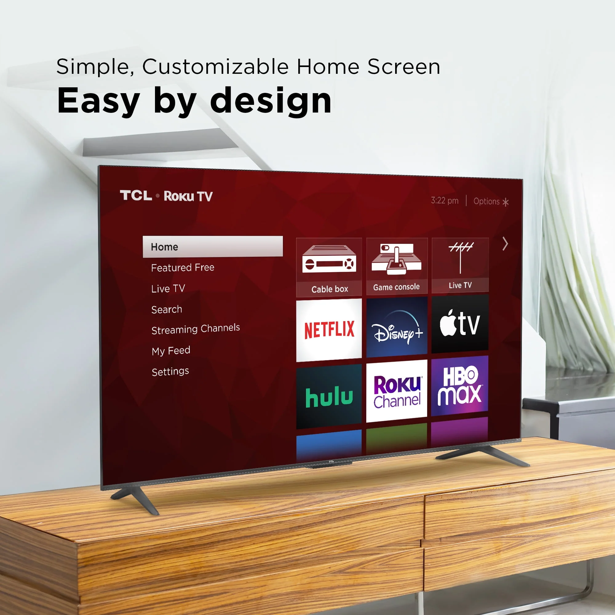 TCL 43 Class 4-Series 4K UHD HDR Smart Roku TV - 43S451