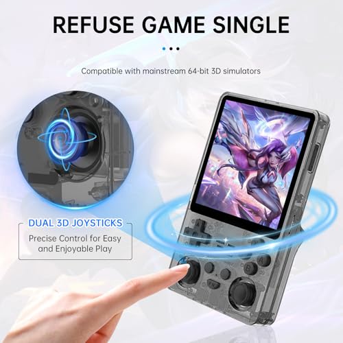 2025 Retro Handheld Game Console &ndash; 4-Inch IPS Screen, 5000mAh Battery for 10-Hour Playtime, Supports Multiplayer & TV Output