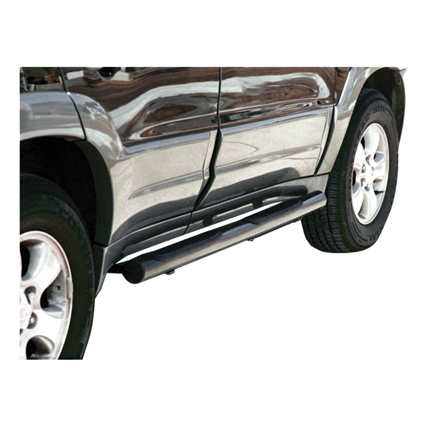 Aries 3-Inch Round Side Bars - Black 203012