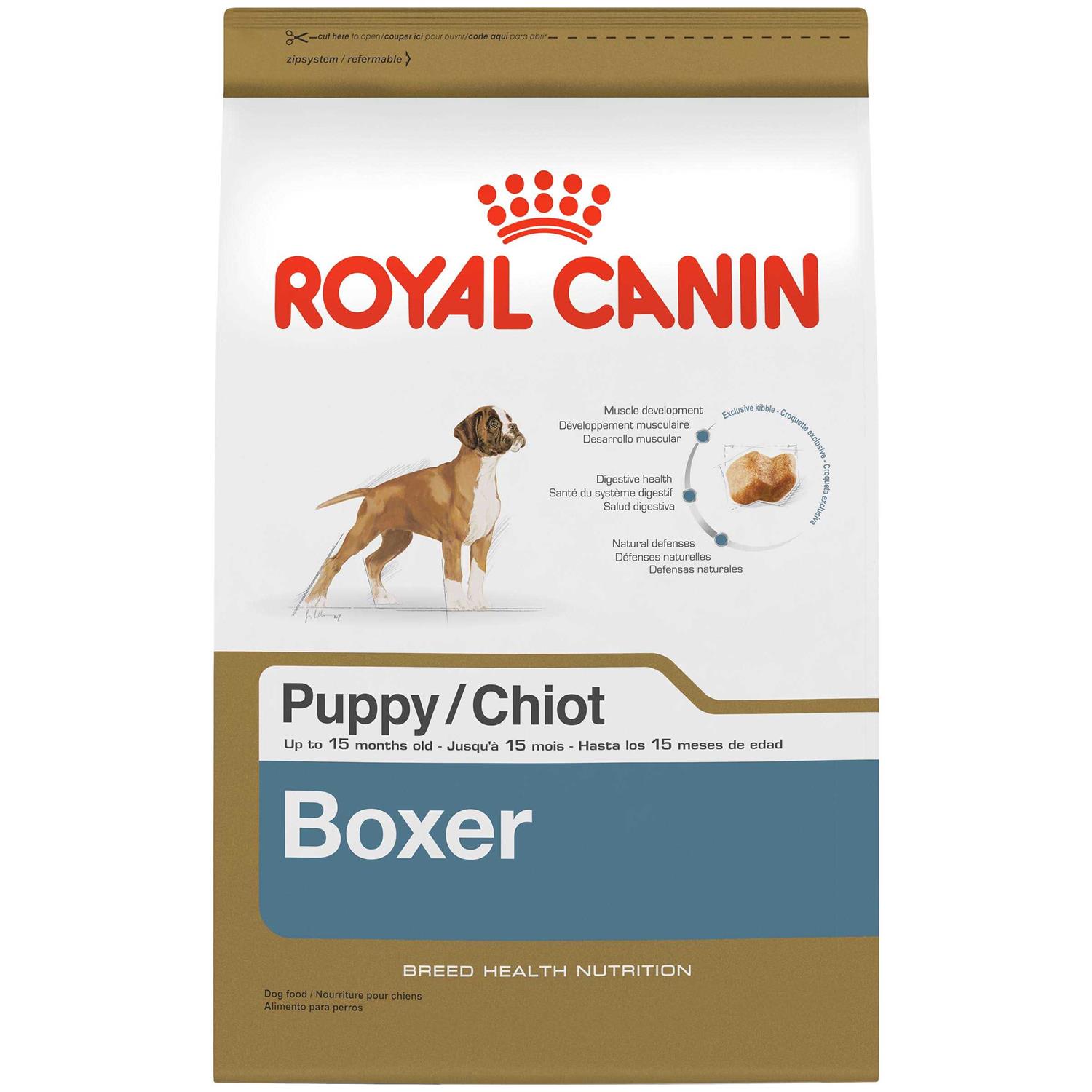 Royal Canin Breed Health Nutrition Boxer Puppy Dry Dog Food - Pet Supplies online store