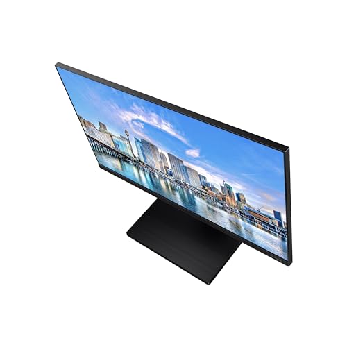 SAMSUNG FT45 Series 27-Inch FHD 1080p Computer Monitor, 75Hz, IPS Panel, HDMI, USB Hub, Height Adjustable Stand, 3 Yr WRNTY (LF27T450FQNXGO),Black