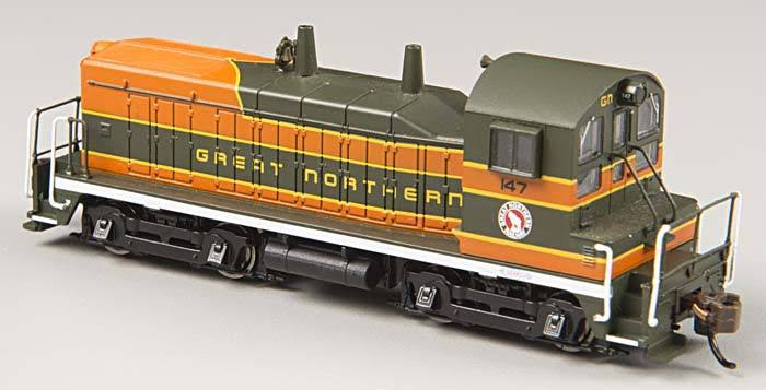 Bachmann EMD NW-2 Switcher w/DCC Great Northern #147 -- N Scale