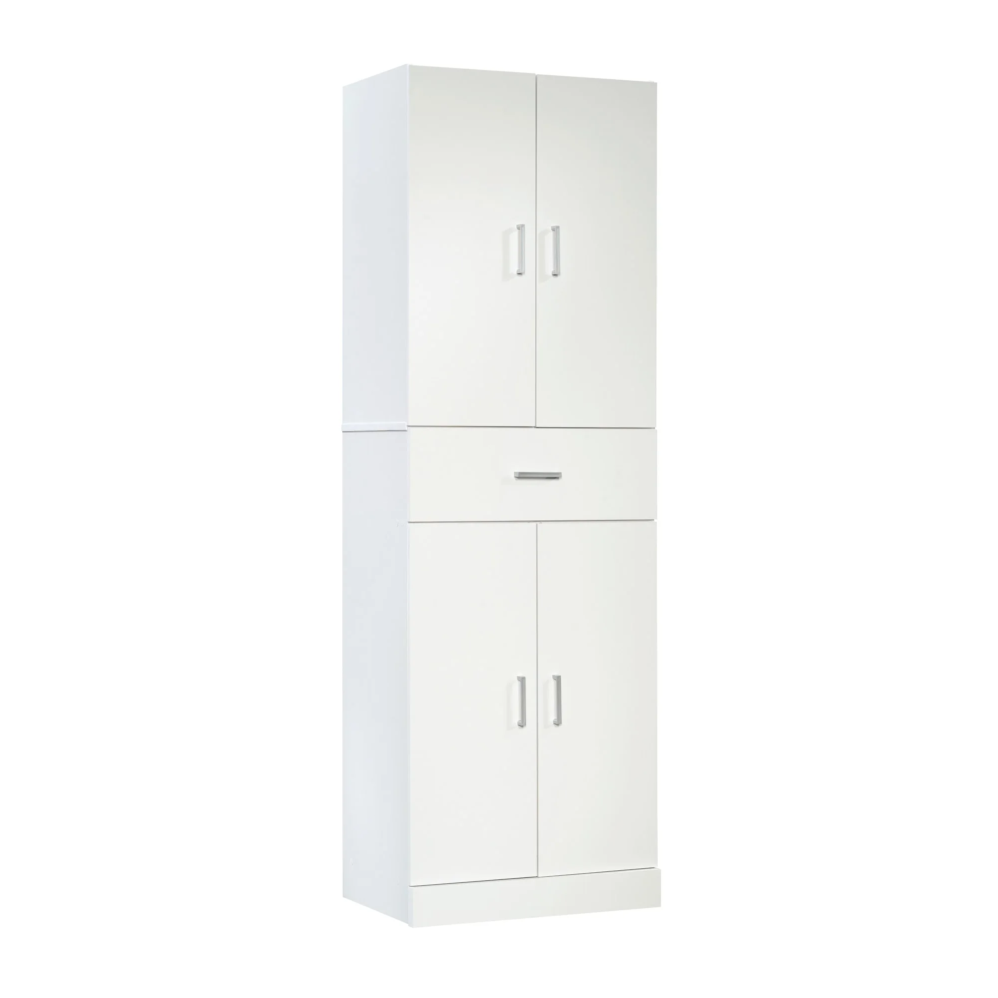 Sauder Select Engineered Wood Storage Cabinet in White Finish - Radiant Selections