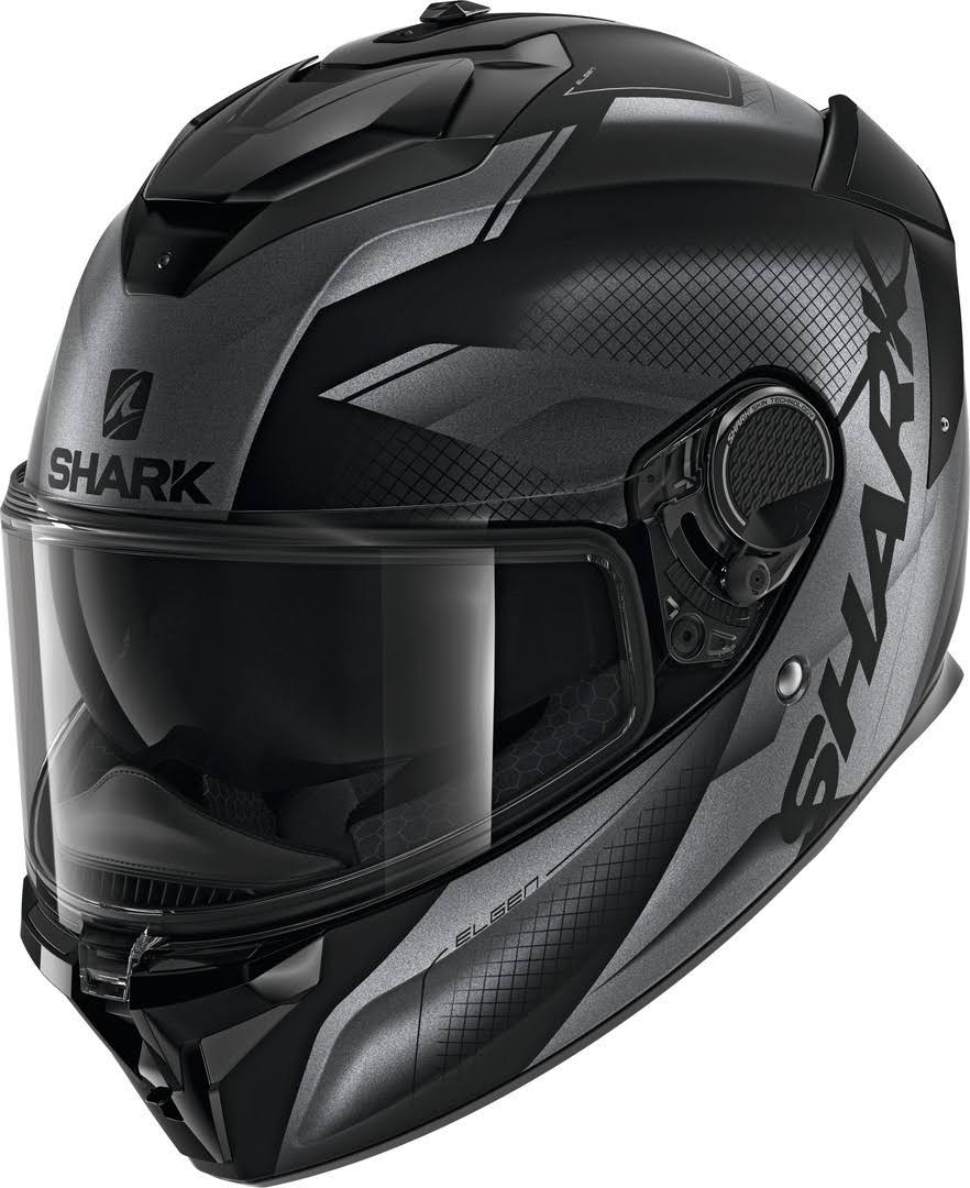 Shark Spartan GT Elgen Helmet (Matt Black/Anthracite)