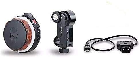 Tilta Nucleus-Nano with P-Tap Cable Wireless Focus Control System to Wirelessly Control The Focus of Most DSLR, Mirrorless