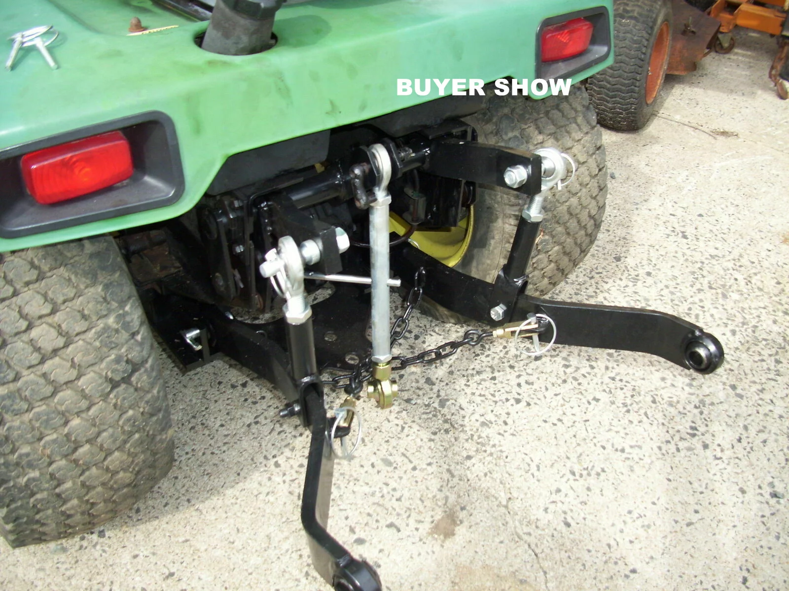 Kojem 3 Point Hitch Steel Kit Receiver Hook Heavy Duty Steel Compatible with John Deere Tractor Models 318, 322, 330, 332, 420 and 430 Diesel.