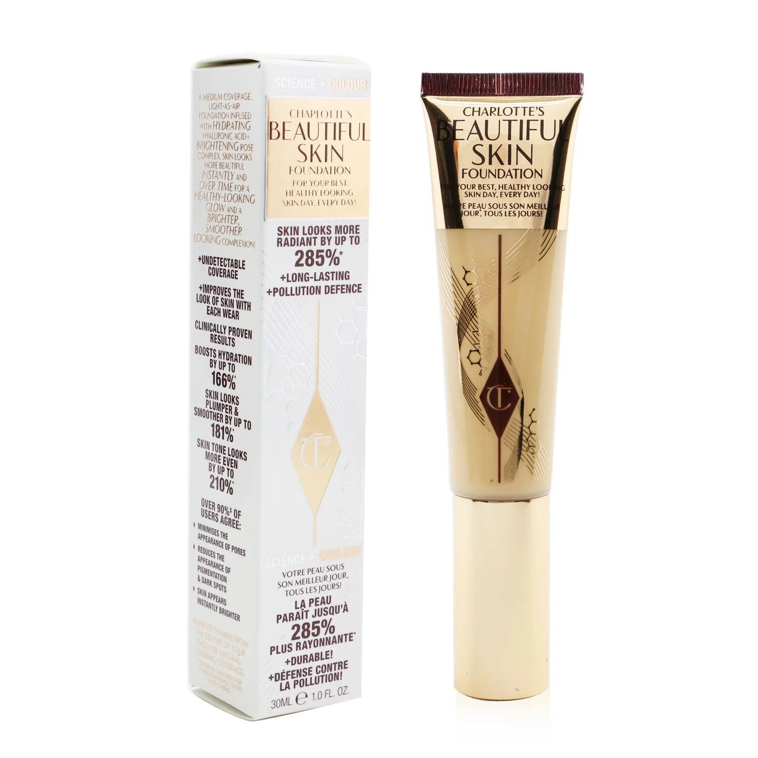 Charlotte Tilbury Charlotte's Beautiful Skin Foundation - # 9 Warm 30ml/1oz