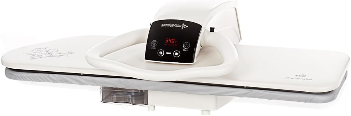 80HD Steam Press For Clothes- Professional Iron Press Machine- 32” XL Digital Heat Press With Multiple Steam Settings- Fast-Heating