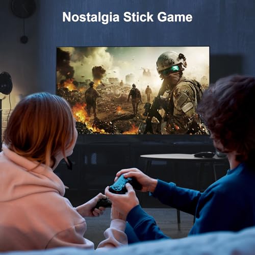 Upgraded Retro Gaming Console, Nostalgia Stick Game with 15 Built-In Emulators, Over 20,000 Games, 4K HDMI Output