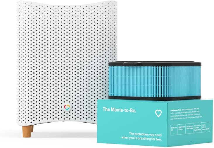 Mila Air Purifier with Basic Breather Filter (H12 HEPA), High-Performance Filter for Smoke, Allergens, Dust, Pollution & Pet Dander, 447 CADR, 1