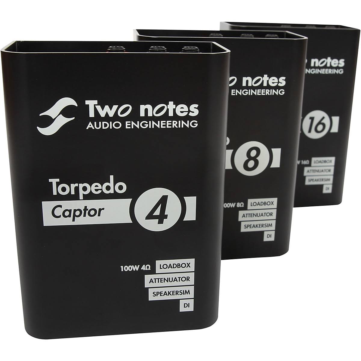 Two Notes Torpedo Captor Loadbox Attenuator di 8 Ohm