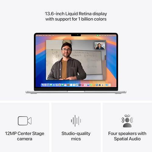 Apple 2025 MacBook Air 13-inch Laptop with M4 chip: Built for Apple Intelligence, 13.6-inch Liquid Retina Display, 16GB Unified Memory