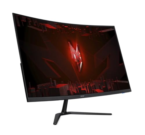 Acer Nitro 27" Full HD 1920 x 1080 1500R Curve PC Gaming Monitor | AMD FreeSync Premium | 165Hz Refresh | 1ms (VRB) | ZeroFrame Design | 1 x Display