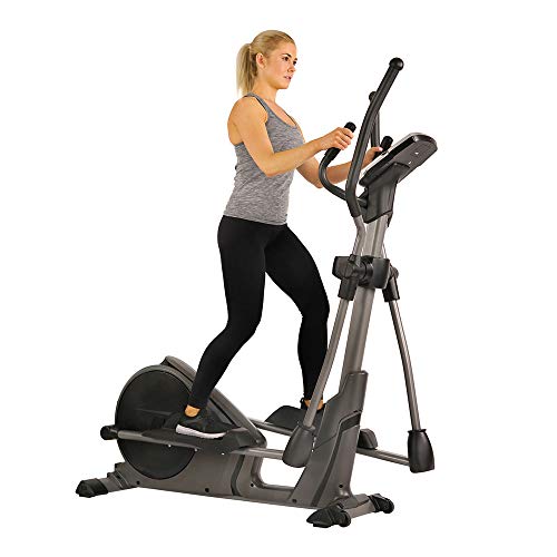 Sunny Health & Fitness Programmable 16 Electro-Magnetic Elliptical Cross Trainer Exercise Machine
