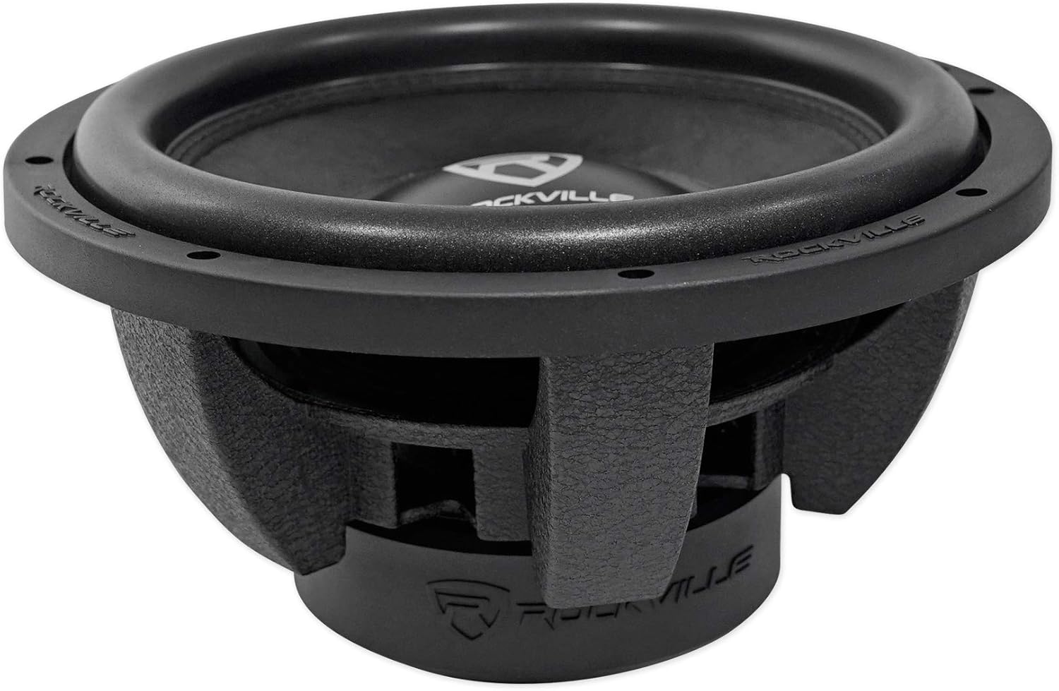 Rockville W12K6D2 V2 12" 2400w Subwoofer+Vented Sub Box+Mono Amplifier+Amp Kit