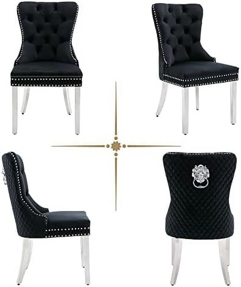 HOOMHIBIU Velvet Loveseat Settee  Nikki Collection Modern Dining Chair  Upholstered Contemporary Banquette Bench with Back  Button Tufted Comfy