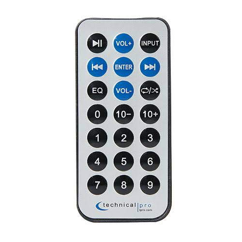 Technical Pro Professional Bluetooth Receiver with USB u0026 SD Card Inputs RXM7BT