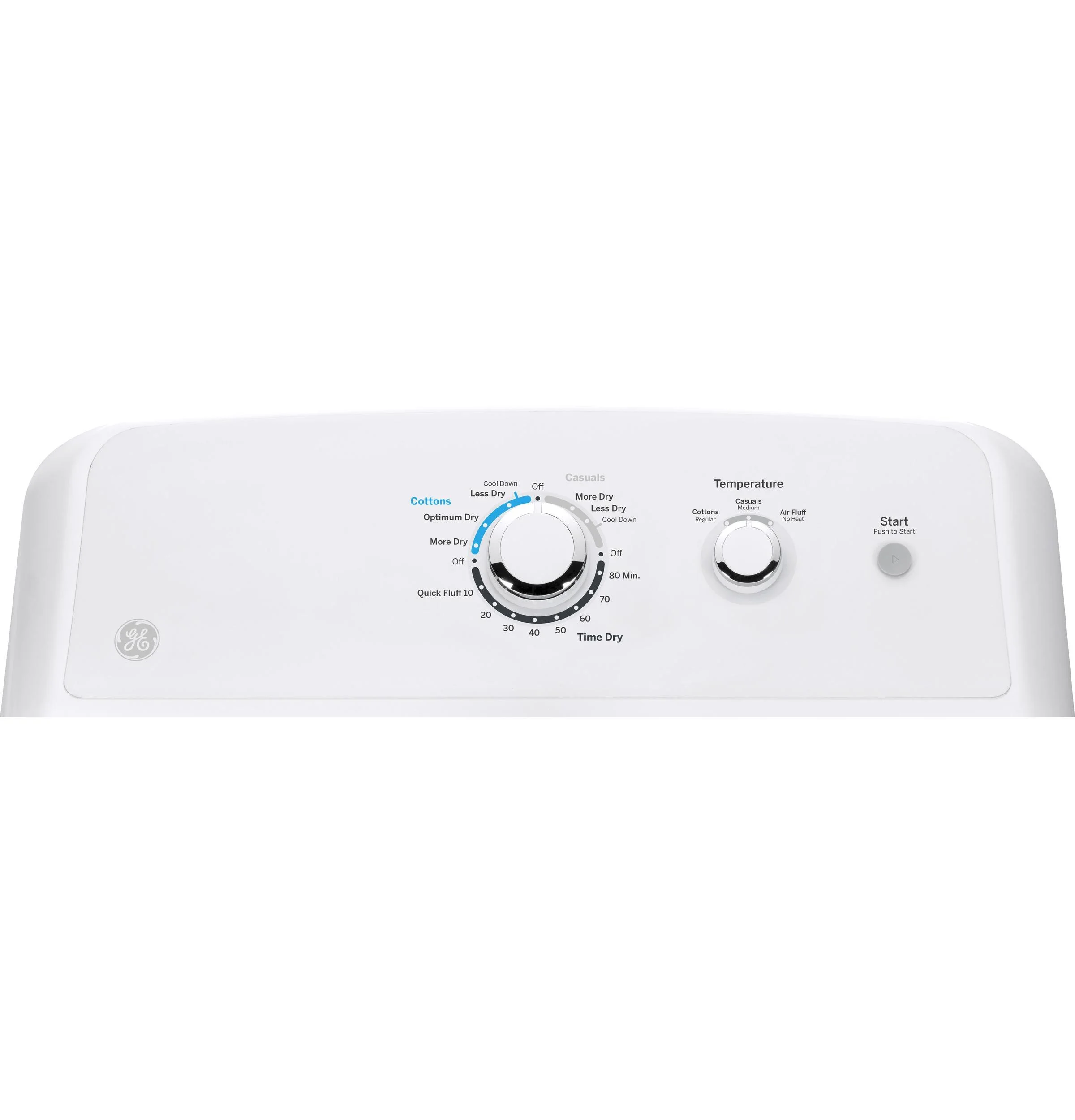 Ge Gtx33gak 27" Wide 6.2 Cu. Ft. Gas Dryer - White