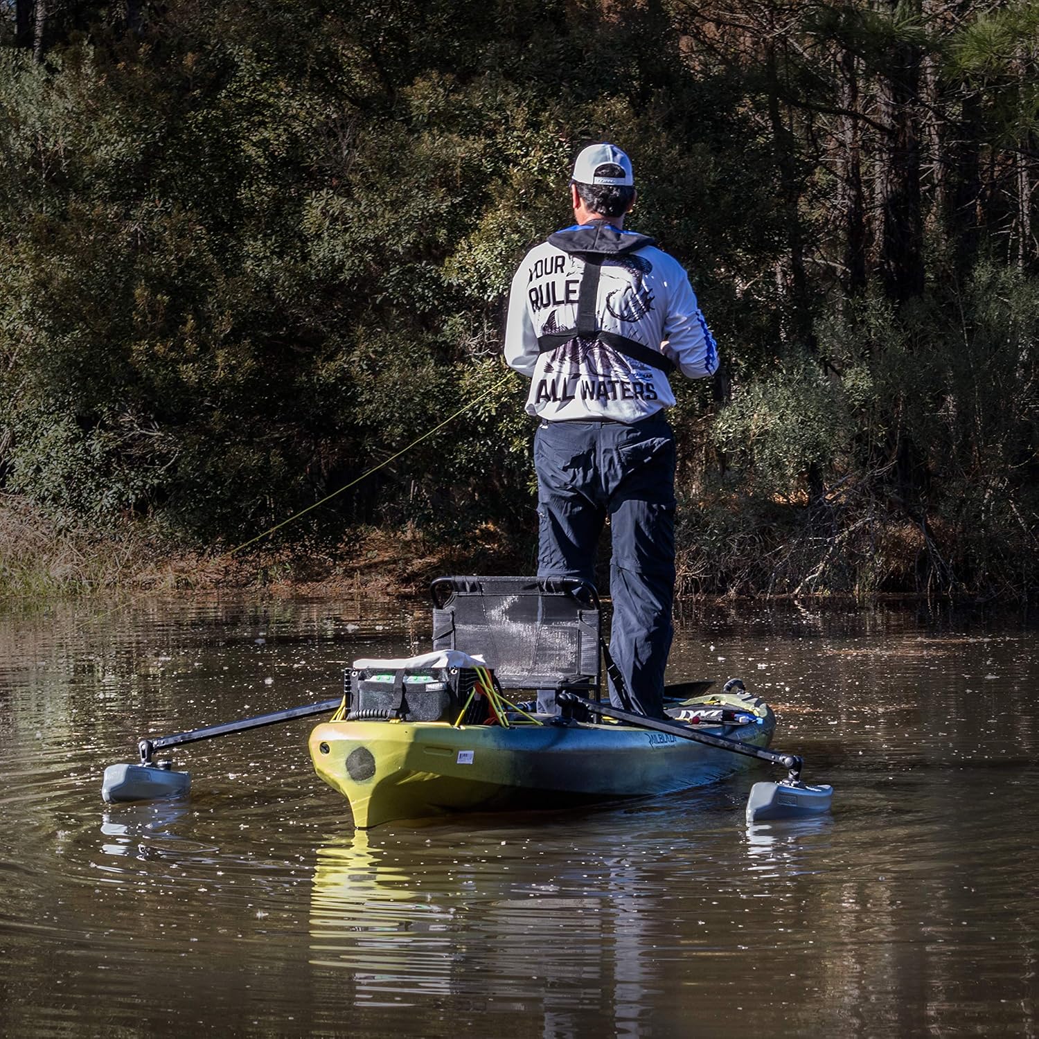 YakGear Kayak & Canoe Outriggers (Generation 2), One Size