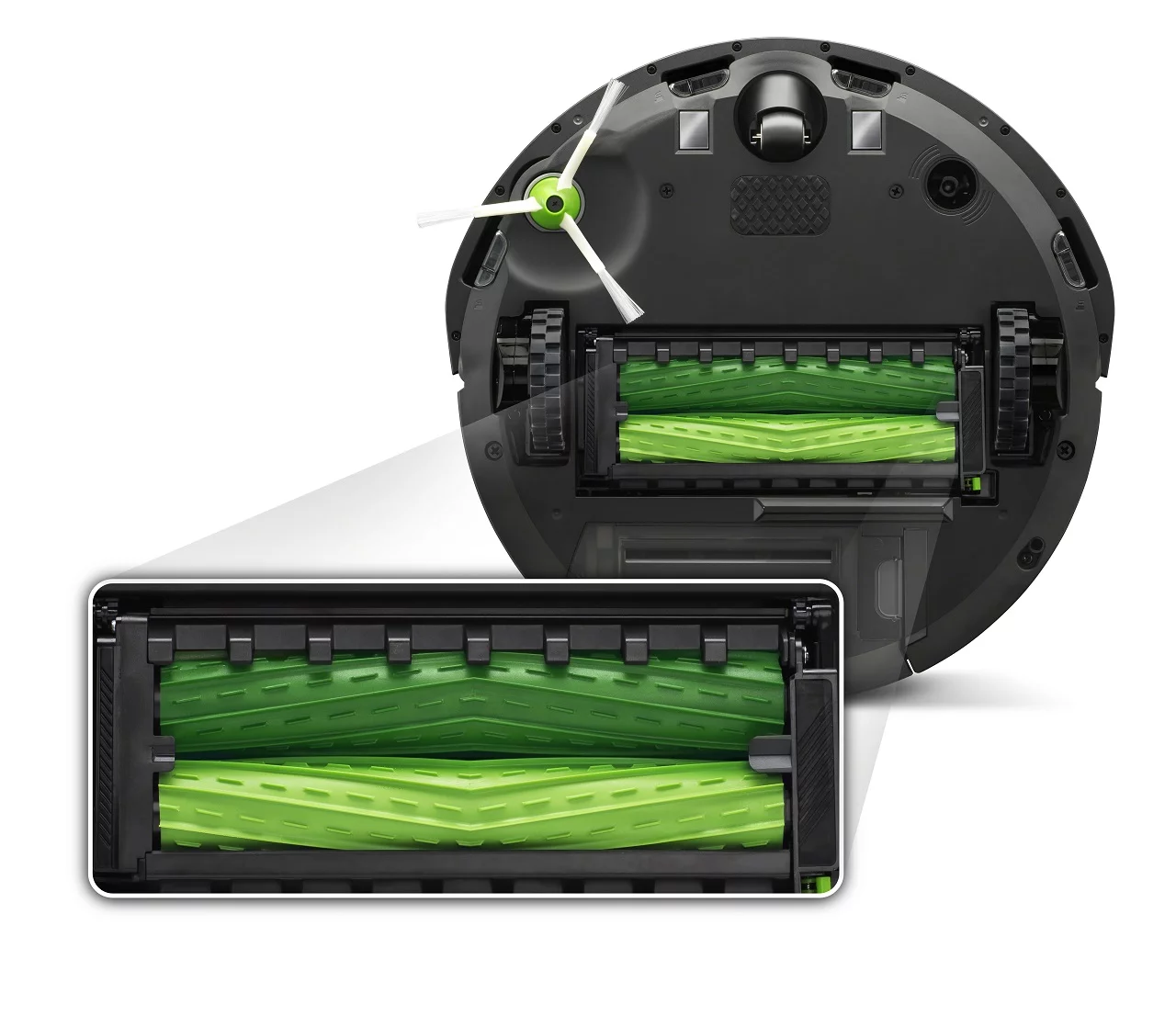 iRobot® Roomba® i1+ (1552) Wi-Fi Connected Self-Emptying Robot Vacuum, Ideal for Pet Hair, Carpets