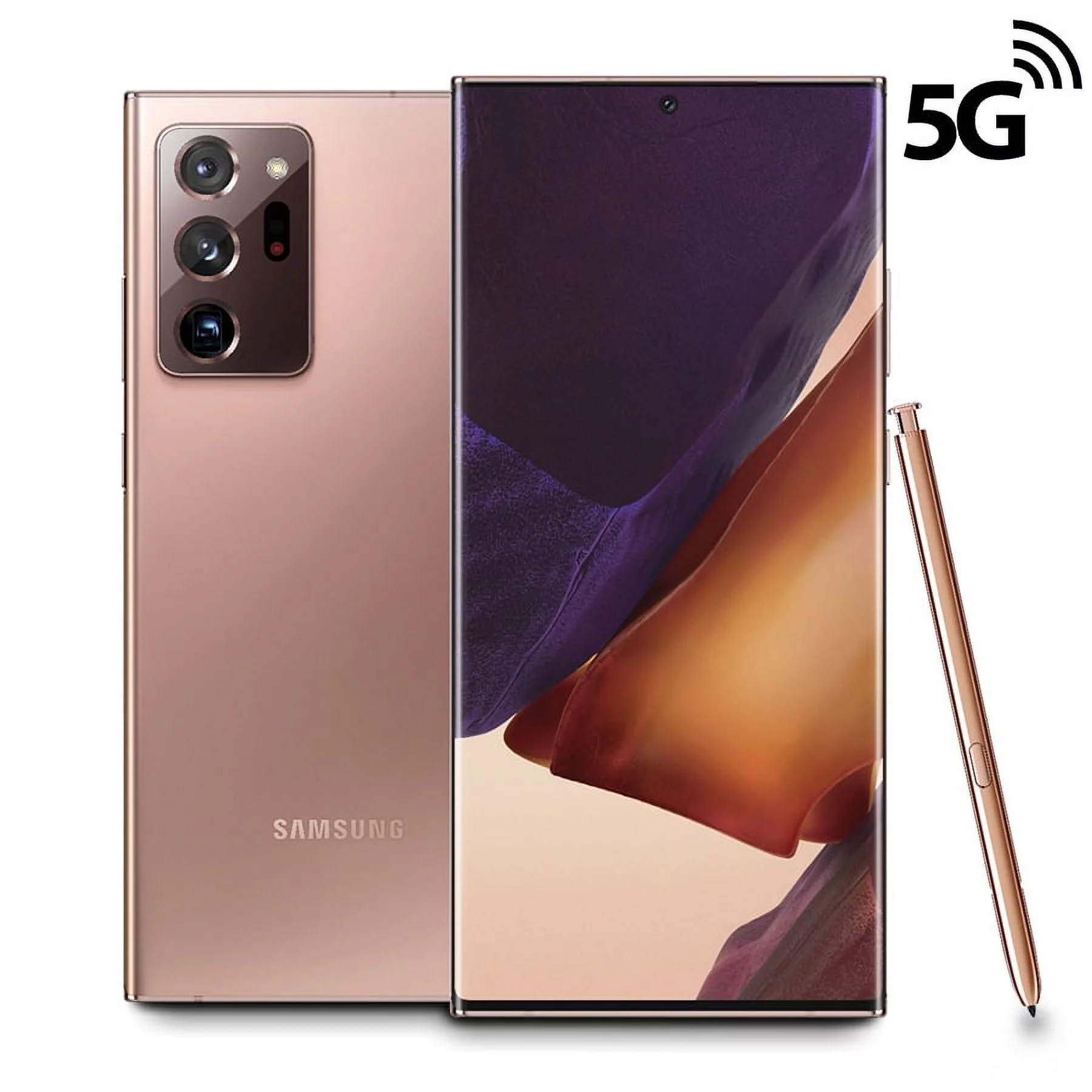 Restored Samsung Galaxy Note 20 Ultra 5G 128GB Unlocked - Bronze (Refurbished)