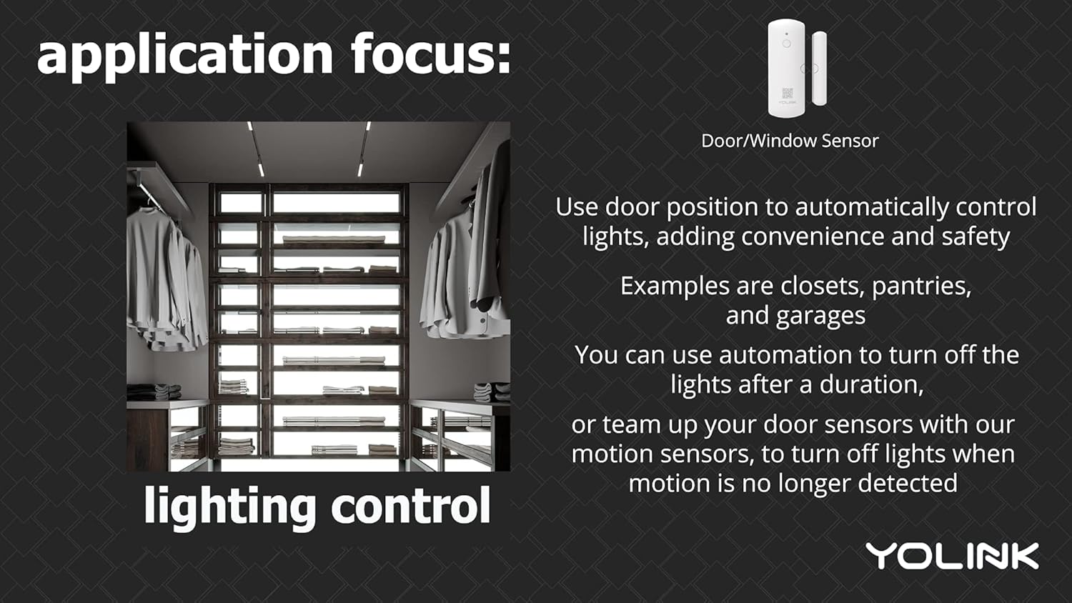 YoLink Outdoor Contact Sensor, LoRa 1/4 Mile World's Longest Range Smart Door Sensor, Universal Contact Sensor, Alexa, IFTTT
