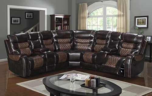 Starwood Dual Reclining Gray Sectional (Gray)