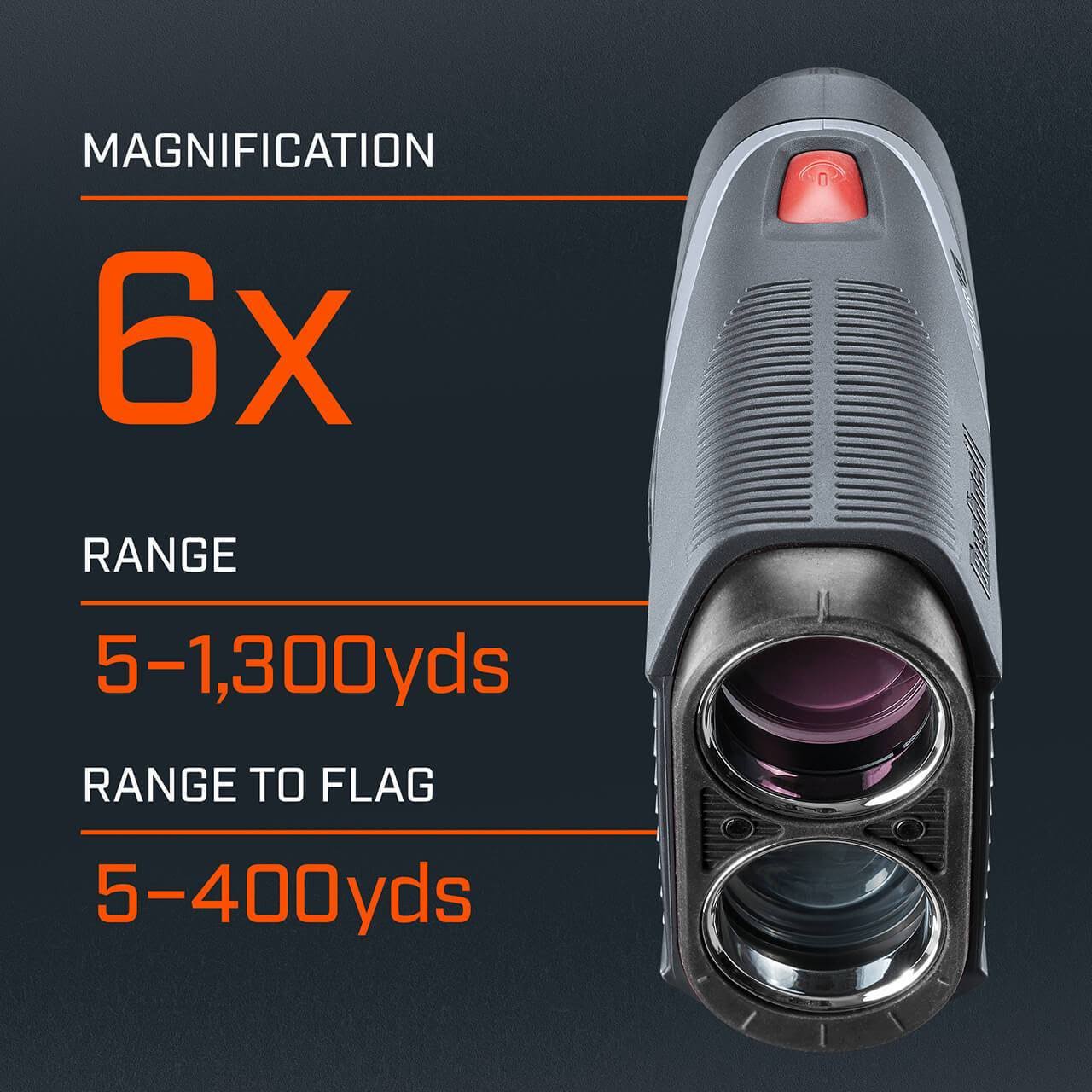 Bushnell Tour V5 Laser Golf Rangefinder w/ Brush, Divot Repair and Pick-Up Tool