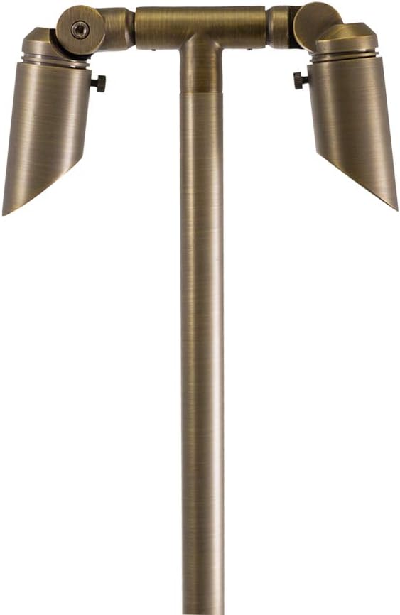 VOLT Twinnovator Cast Brass 12V Adjustable Path Light (Bronze)