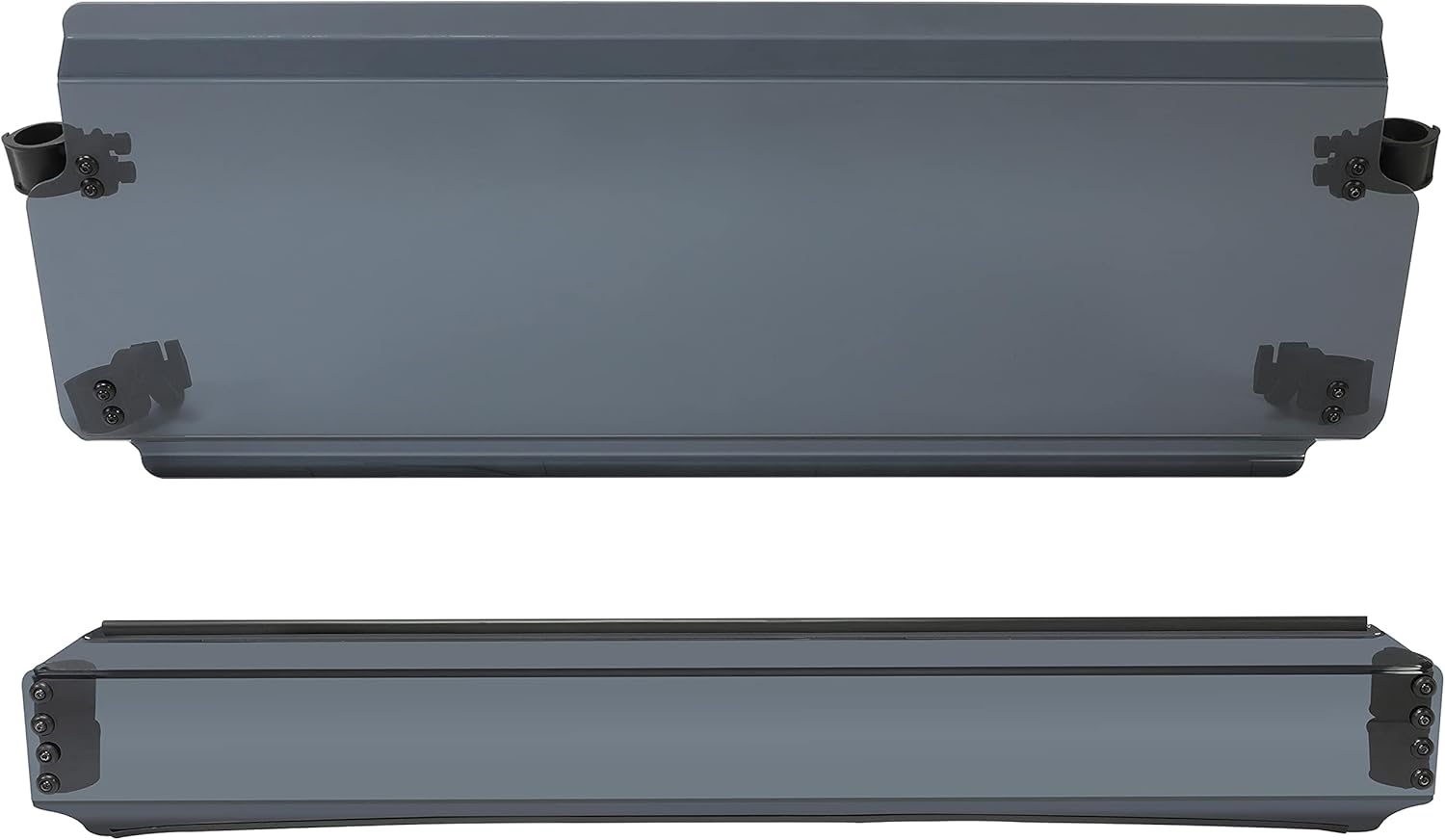 HECASA Full Smoke Windshield Compatible with 2012-2020 John Deere Gator XUV 550/ RSX 850i/ RSX 860