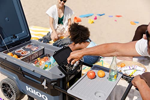 Igloo Trailmate Journey 70Qt Wheeled Cooler, Insulated Hard Shell Ice Chest