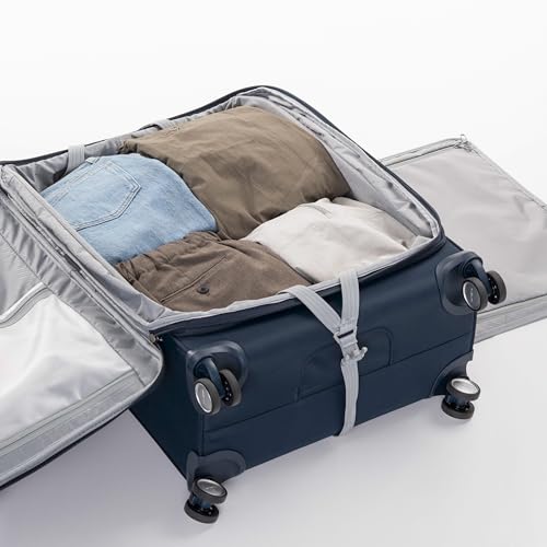 Samsonite Elevation Plus 22-Inch Carry-On - Expandable Softside Spinner Luggage - Cypress Green