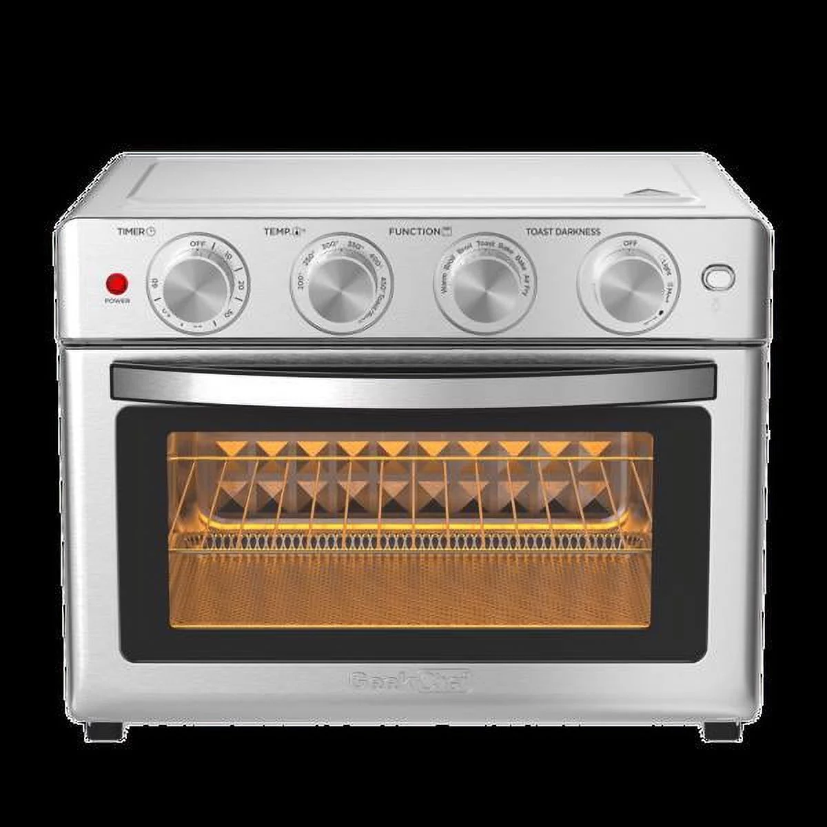 Geek Chef Air Fryer, 6 Slice 26QT/26L Air Fryer Fry Oil-Free, Extra Large Toaster Oven Combo, Air Fryer Oven, Roast, Bake, Broil, Reheat