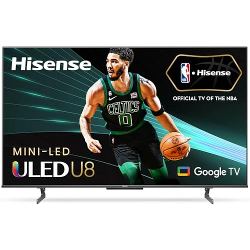 Hisense U8 Flat 4K Uled 2022 television (Renewed)