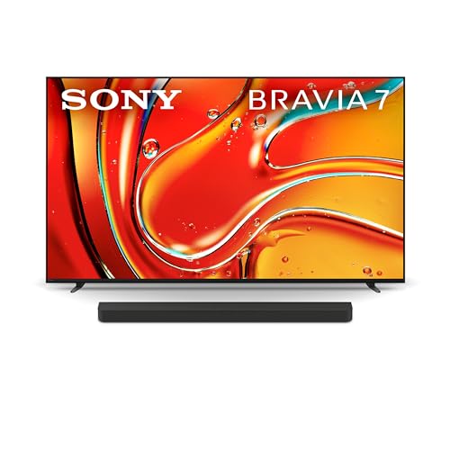 Sony 75 Inch Mini LED QLED 4K Ultra HD TV BRAVIA 7 Smart Google TV with Dolby Vision HDR and Exclusive Features for PlayStation®5 (K-75XR70)